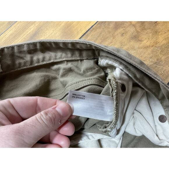 Best Made Co Jeans Mens 31x30 Khaki Straight Denim Jeans - Picture 6 of 12